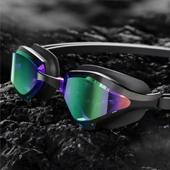 JEORGE Adult Racing Competition Swimming Triathlon Anti-Fog UV Protection Swim Goggles