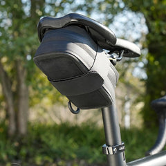 Cycle Pack Under Seat,Water-Resistant Cycle Saddle Bag - 0.8L Under Seat Pouch Water-Resistant Saddle Bag Pannier Sack Wedge Pack