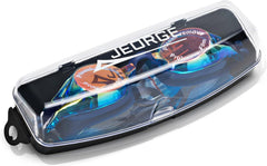 Competition Swim Goggles by JEORGE, Anti-fog UV-protection Mirrored Coating Racing or Training.