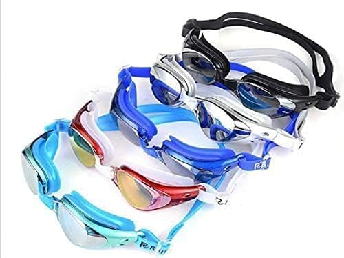 wimming Goggles for Men/Women, Polarized Anti-Glare Anti-Fog UV Protection Mirrored Wide Vision Adult Swim Goggles, Boys/Girls/Junior/Teenagers/Youth Swim Googles, Swimming Glasses and Gea