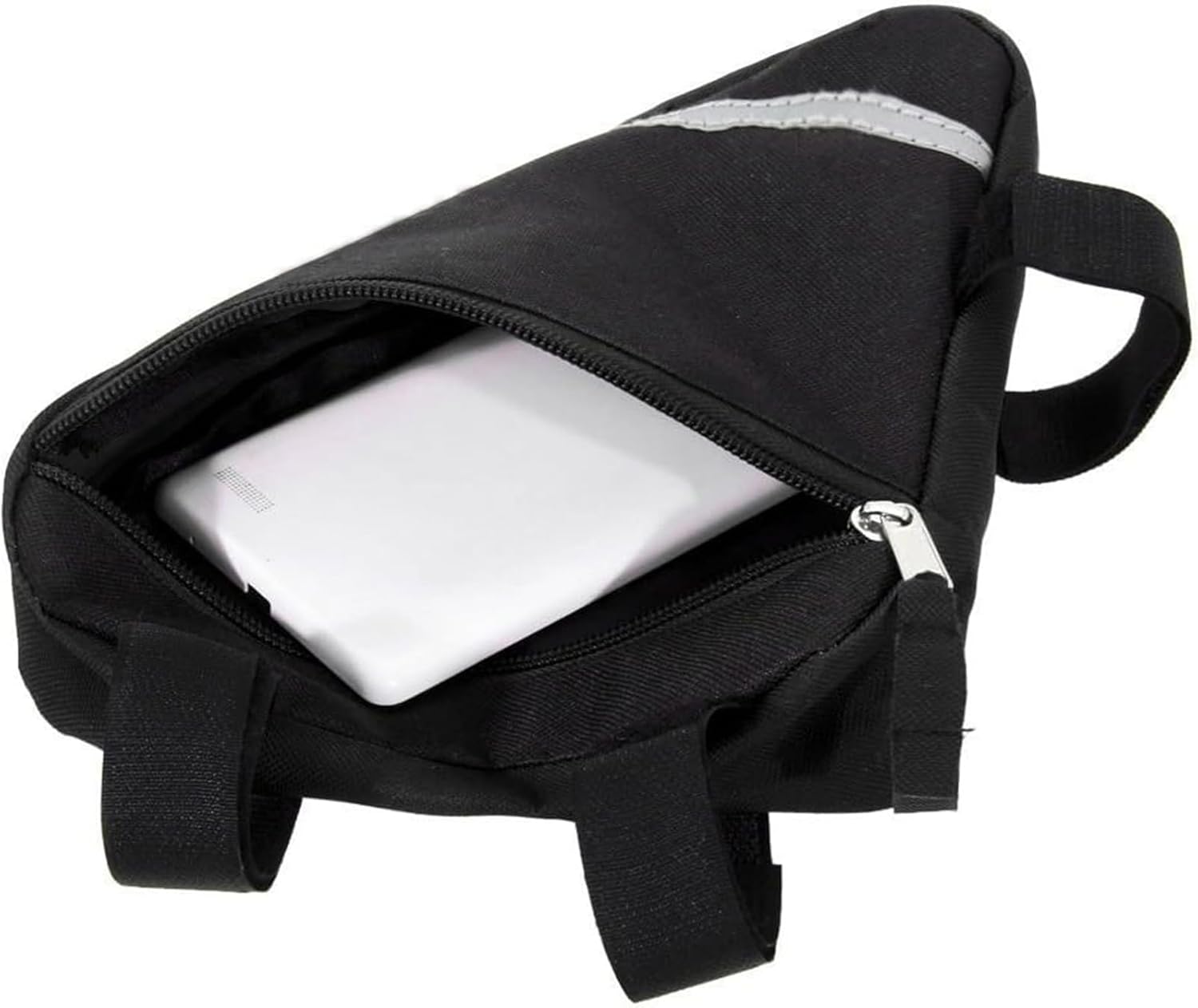 MOOCY Bike Bag, Bicycle Frame Bag,Cycling Accessories Pack for Phone, Wallet, Keys, Tools, Use for Road Bike MTB Commute Bicycle Bike Accessories