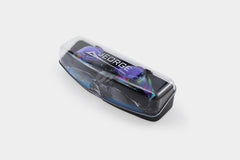 JEORGE Swimming goggles, competition wide vision mirror coating lens anti-fog UV protect goggles (Black)