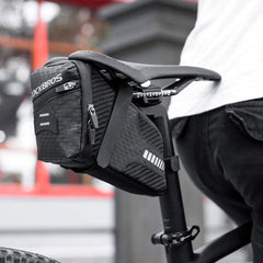 ROCKBROS Bike Saddle Bag Cycling Wedge Pack 1.5L Bicycle Under Seat Pouch for Mountain Road Folding Bike Accessories Storage